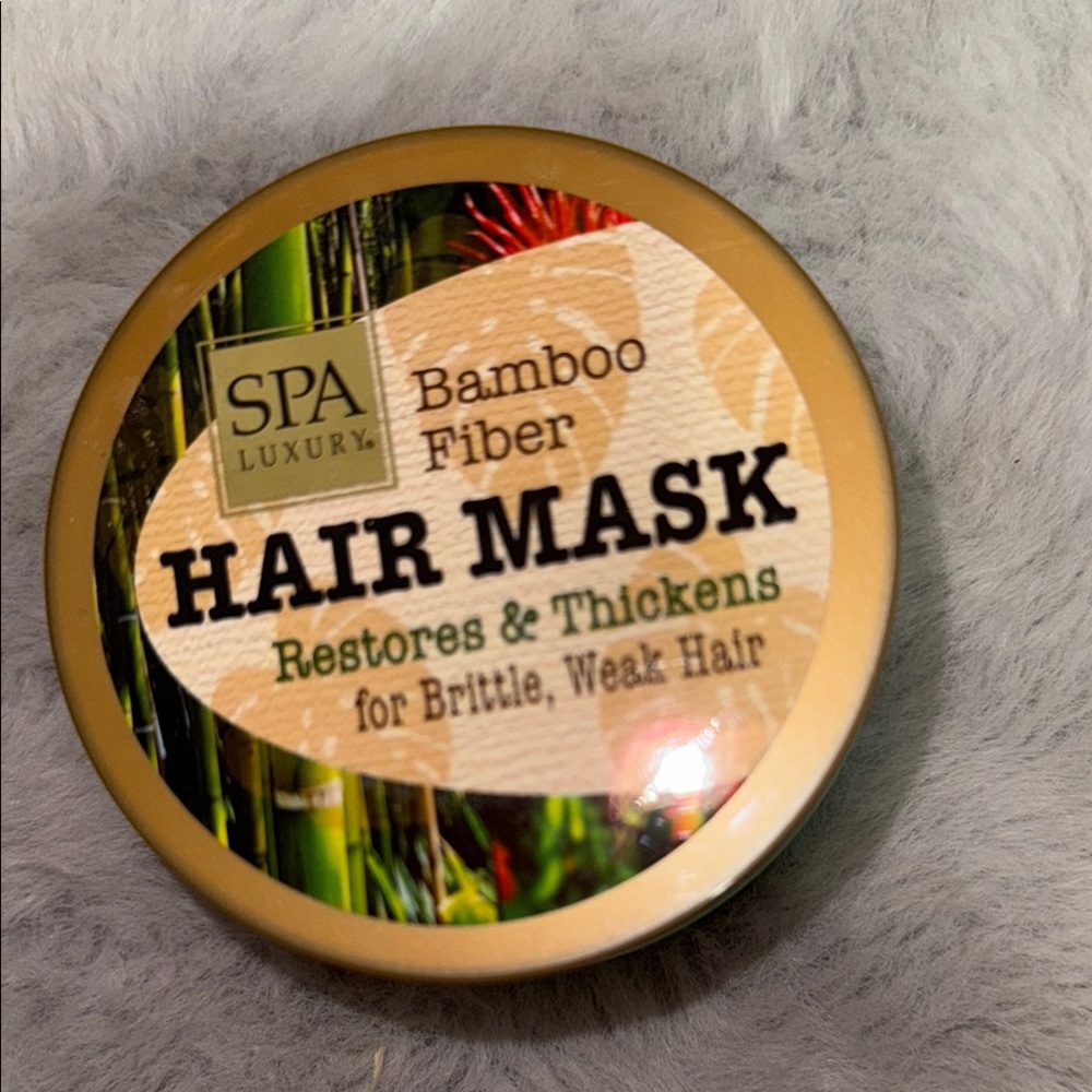 Bamboo Fiber Hair Mask - Gold